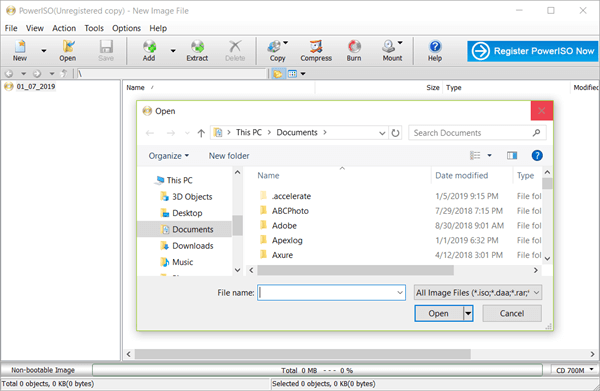 mount bin files windows 7